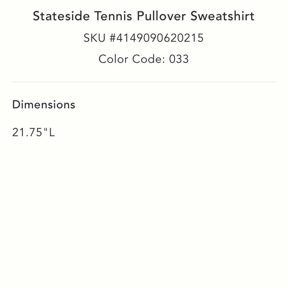 Stateside NWT Cotton/Cashmere Sz M (runs a bit small) Tennis Sweater, classic - Picture 13 of 15